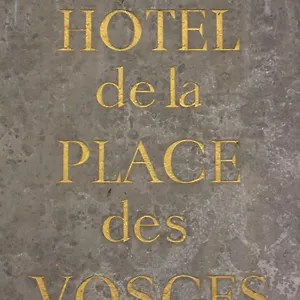 Hotel Boutique De La Place Des Vosges